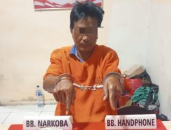 Satresnarkoba Polres Kampar Tangkap Pemakai Daun Ganja Kering di Salo