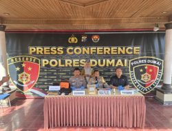 Ungkap Kasus Narkotika,  Polres Dumai Amankan Paket Sabu Seberat ± 1.632 Gram
