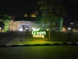 Polda Riau Pasang Akrilik Green Policing di 10 Titik Strategis Kota Pekanbaru