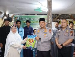 Wujud Kepedulian dan Kebersamaan, Kapolres Pelalawan Buka Puasa Bersama Anak Yatim