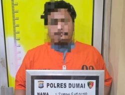 Lagi Transaksi Narkoba, Pria ini Diciduk Satresnarkoba Polres Dumai
