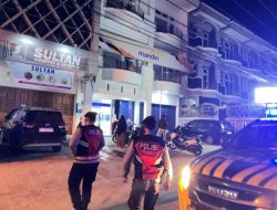 Patroli Blue Light Polres Kuansing, Wujud Nyata Polisi Jaga Malam