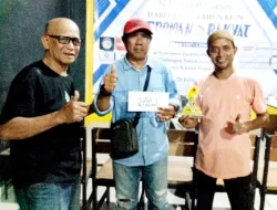 Atmosfer Panas di Meja Domino: Pasangan Ghali-Hatta Segel Juara di HUT ke-79 Pedoman Rakyat
