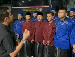 Hadroh Lapas Cilegon Unjuk Kemampuan di Hadapan Menteri Imigrasi dan Pemasyarakatan pada Acara Buka Bersama Kementerian Imipas