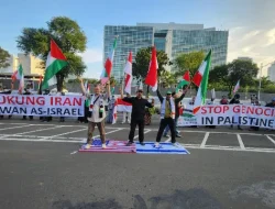 Free Palestine Network Gelar Aksi di Seluruh Indonesia Dukung Iran Lawan Zionisme Israel dan AS