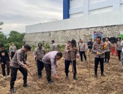 Kapolres Bulukumba Terjun Langsung Tanam Jagung Dukung Program Ketahanan Pangan