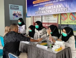 Lapas Makassar Hadir untuk Masyarakat, Gelar Pemeriksaan Kesehatan Gratis bagi Pengunjung dan Warga Sekitar