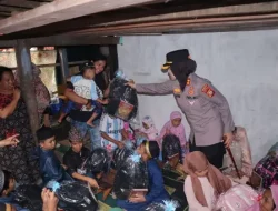 Kapolres Pelabuhan Makassar Sambangi TPA Alif Cambayya, 39 Santri Terima Al-Qur’an dan Tas