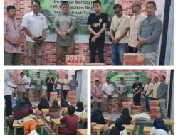 PWI Kabupaten Bogor Salurkan Santunan Untuk Anak Yatim di Cibinong