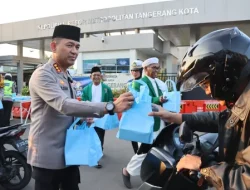 Tebar Takjil dan Silaturahmi Ramadan, Kapolres Metro Tangerang Kota Ajak Ulama Jaga Kamtibmas