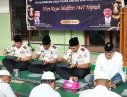 Khidmat dan Penuh Kebersamaan, Rutan Surakarta Gelar Sholat Idul Fitri 1447 H Bersama Warga Binaan