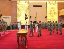 Panglima TNI Pimpin Penyerahan dan Pelantikan Jabatan di Lingkungan TNI