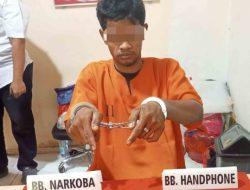 Bawa Sabu 25,97 Gram, Satresnarkoba Polres Kampar Tangkap Pelaku di Desa Merangin