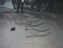 Patroli Perintis Presisi Gagalkan Tawuran di Jaktim, 4 Pemuda dan 12 Sajam Diamankan