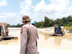 Polsek Kampar Kiri Tindak Tegas PETI di Aliran Sungai Tesso
