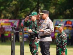 Pangdam Tuanku Tambusai dan Kapolda Riau Tunjukkan Soliditas TNI–Polri dalam TMMD ke-127