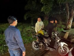 Antisipasi Gangguan Kamtibmas, Tim RAGA Polres Kuansing Laksanakan Patroli Malam