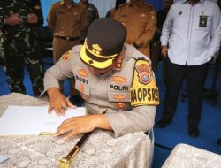 Dampingi Bupati dan Forkopimda Tinjau Pos Terpadu Lebaran, Kapolres Kampar Pastikan Mudik Aman dan Keluarga Bahagia Terwujud