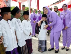 Ketua Umum Dharma Pertiwi Pimpin Kegiatan Bakti Sosial di Bekasi