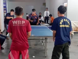 Dari Tenis Meja Hingga Adzan: Pekan Olahraga Warga Binaan Meriahkan Hari Bhakti Pemasyarakatan Ke-62
