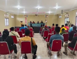 Perkokoh Sinergitas, Danramil Kuala Kencana Hadiri Tatap Muka Bersama Pejabat Distrik