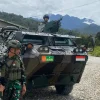TNI Perkuat Pengamanan di PT Freeport Pasca Serangan KKB, Panser Anoa Disiagakan