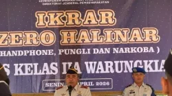 Kalapas Warungkiara Pimpin Ikrar Zero Halinar, Tegaskan Komitmen Jaga Integritas