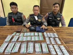 Bawa Ribuan Obat Terlarang, Dua Pria Diciduk Polisi di Tangerang Tengah Malam