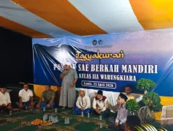 Tasyakuran Bini’mat Pondok SAE Berkah Mandiri, Wujud Syukur dan Komitmen Ketahanan Pangan