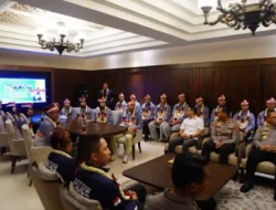 As SDM Kapolri Sambut Kepulangan Kontingen Taekwondo Garbha Presisi Peraih Juara Umum WATA Championship 2026