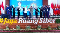 Panglima TNI Terima Penghargaan Adhibhakti Sanapati dan Berikan Ceramah Umum di BSSN