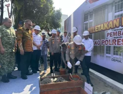 Kapolda Letakkan Batu Pertama Mako Polres Metro Depok: Pelayanan Harus Makin Baik