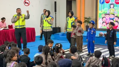 Satlantas Polres Metro Tangerang Kota Gelar Polisi Sahabat Anak, Tanamkan Kesadaran Lalu Lintas Sejak Dini