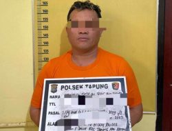 Sita Sabu 38,94 Gram, Polsek Tapung Tangkap Warga Tanjung Sawit