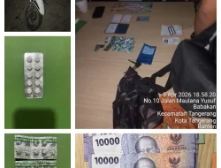 Dikira Mabuk di Tengah Macet, Dua Pria di Tangerang Ternyata Bawa Obat Terlarang