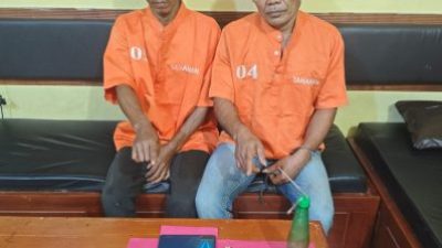 Polsek Tapung Hulu Tangkap 2 Pengedar Narkoba di Sukaramai