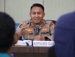 Polres Siak Gelar Konferensi Pers Kasus Kecelakaan Saat Ujian Praktek Sekolah, 1 Orang Ditetapkan Sebagai Tersangka