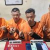 Satresnarkoba Polres Kampar Tangkap 4 Pelaku Narkoba di Dusun Sei Maki 