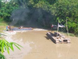 Respons Cepat Laporan 110, Polres Kuansing Tertibkan dan Musnahkan Peralatan Peti di Kuantan Tengah