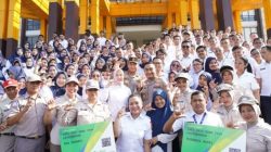 Polda Riau Gelar Apel Penyerahan Kartu BPJS Ketenagakerjaan PPPK dan PHL