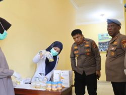 Polres Kuansing Laksanakan Tes Urine, Kapolres Tegaskan Komitmen Bebas Narkoba