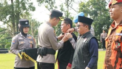 Apel Sabuk Kamtibmas 2026, Kapolres Kuansing Ajak Masyarakat Jadi Pelopor Keamanan