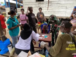Posyandu Balita dan Lansia, Satgas TMMD Bantu dan Dampingi Petugas Kesehatan