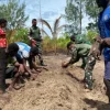 Bedengan Rampung, Lahan Program TMMD di Kampung Keakwa Siap Ditanami