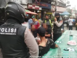 Polsek Tangerang Amankan 3 Pelaku Pengeroyokan di Pasar Lama, Satu Masih Buron