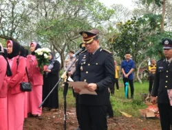 Polda Lampung Berduka: Kapolda Hadiri Upacara Pemakaman Bripka Anumerta Arya Supena yang Gugur Dalam Tugas