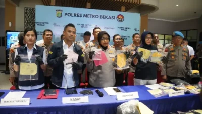 Polres Metro Bekasi Amankan 25 Tersangka Curanmor dan Pencurian Rumah Kosong