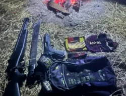Tim Patroli Pengintaian Koops TNI Habema Berhasil Mengamankan Senjata Api Campuran di Distrik Wame
