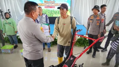 Perkuat Ketahanan Pangan Nasional, Polda Kaltim Gelar Panen Raya Kuartal II Tahun 2026
