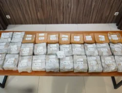 Polda Metro Jaya Menggagalkan Peredaran 32 KG Sabu Asal Malaysia 
